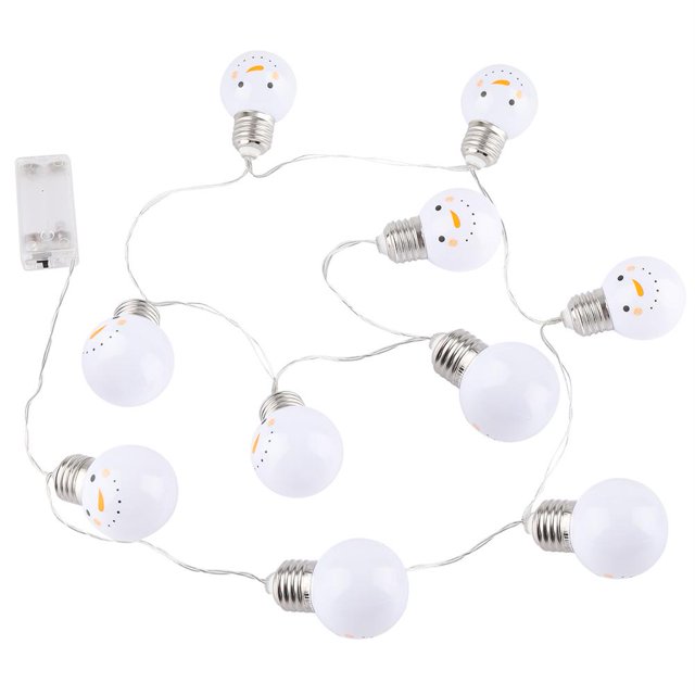 Spptty String Light, String Fairy Light,1.5M 10 LED Lights Fairy String DIY Festival Garden Yard Decoration Warm White