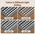 thumbnail image 7 of Design&I 4'x6' Washable Area Rug Flatweave Daily Traffic Ready Plaid Checkered Tartan Grid Layout Traditional Layered for Dorm Room, Living Apartment, 7 of 7