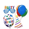thumbnail image 2 of Kit de 44 piezas de accesorios para cabina de fotos de cumpleaños,recortes artesanales con puntos de pegamento y palos de madera para decoraciones de celebración de fiesta de cumpleaños ShuxiuWang 1327533073882, 2 of 3