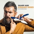 thumbnail image 6 of Utopia Care Professional Straight Razor for Men, Barber Straight Edge Razor Safety with 100 Pack Blades, Red, 6 of 12