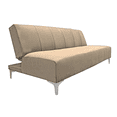 thumbnail image 1 of Sofa Cama Reclinable El Bazar Store Miami Beige terciopelo, 1 of 7