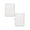 O830 White1 7.1X10.2" 2Pack, variant on 2Pcs B5 Loose Leaf Filling Paper 9 Hole Shaped Planning Filling Paper 45 Sheets Of White Paper Per Pack Stationery Bag Happy 2026!
