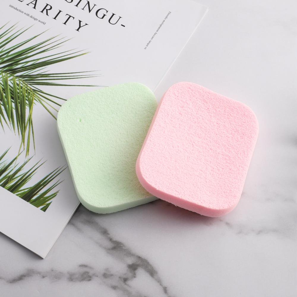 Novobey Washing Powder Puff 2pcs Fine Soft Makeup Remover Powder Puff