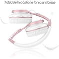 thumbnail image 6 of LINLIN Bluetooth Over Ear Headset, Bluetooth Wireless Headset Foldable Headphone with Microphone with Mic/FM/TF Card/AUX for PC TV Smart Phones & Tablets, 6 of 8