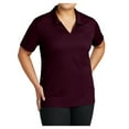 thumbnail image 2 of Yellow Rooster Women's Dri-Mesh V-Neck Female Polo Maroon 2XL, 2 of 8