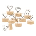thumbnail image 4 of 10 porta tarjetas para mesa de boda con clips de alambre para fotos Amor corazon, 4 of 6