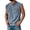Light Blue, variant on Mens Tank Top Vintage Button Sleeveless Workout Henley Shirts Summer Casual Classic Solid Beach Tops with Pocket