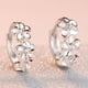 thumbnail image 4 of Pendientes de plata de ley 925 con hebilla de circonita para mujer, accesorios de joyería, regalo de fiesta, 4 of 4