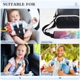 thumbnail image 5 of ALAZA Unicorn Running on Rainbow Car Seat Belt Adjuster Neck Covers Shoulder Cushions Pads S, 5 of 8