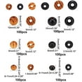 thumbnail image 2 of 600pcs Wooden Beads Black Wood Balls Polished Loose Beads Ball Spacer Bead for Bracelet Necklace Jewelry Making Home Party Decorations Garland Making 6mm 8mm 10mm, 2 of 6