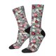 thumbnail image 1 of Balery Daisies Flowers Calcetas Largas con Estampado para Hombre y Mujer – Suaves y Transpirables, Talla Única (US 5-11), 1 of 6