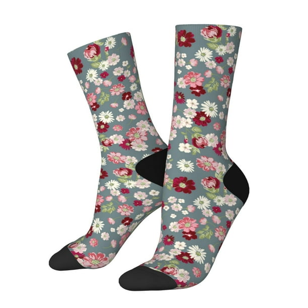Balery Daisies Flowers Calcetas Largas con Estampado para Hombre y Mujer – Suaves y Transpirables, Talla Única (US 5-11)