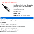 thumbnail image 2 of Rear Suspension Air Strut - Compatible with 2006 - 2013 Land Rover Range Rover Sport 2007 2008 2009 2010 2011 2012, 2 of 2