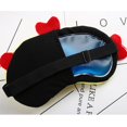 thumbnail image 3 of Coofit Eye Sleep Cover Cartoon Unisex Plush Sleep Eyeshade Eye Sleep Mask with Ice Pack, 3 of 7
