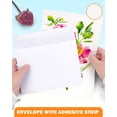 thumbnail image 3 of Juego de tarjetas y sobres con acuarela Lazydrop Artistic, 50 hojas, 3 of 7