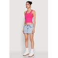 thumbnail image 4 of Womens Crochet Trim Rib Knit Tank Top, 4 of 5