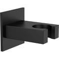 thumbnail image 1 of Support de Douche à Main Noir en Laiton Support de Douche Mural Rectangulaire, 1 of 5