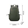 thumbnail image 3 of Chmadoxn Travel Laptop Backpack, Lightweight School Bookbag for Girls Boys and Students with USB Charging Port, Water Resistant 15.6 Inch Computer Bag Sturdy College Daypack Gift for Boy, 3 of 8