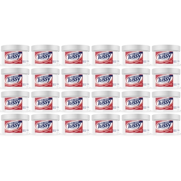 Tussy Cream Deodorant Original Fresh Spice, 1.7 oz, 24 Pack
