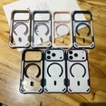 thumbnail image 6 of For iPhone 17 Magnetic Phone Case,Compatible with Mag-Safe,Two-color Design,Transparent Back,Ultra Slim Anti-fall Protection,Shockproof Anti-Scratch Rugged Phone Case Cover,Blue, 6 of 7