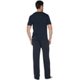 thumbnail image 2 of Intimo Mens Soft Knit Short Sleeve V-Neck Top, 2 of 4