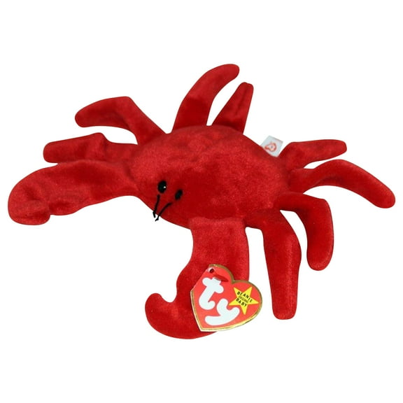 Ty Beanie Baby: Digger the Red Crab | Stuffed Animal | MWMT's