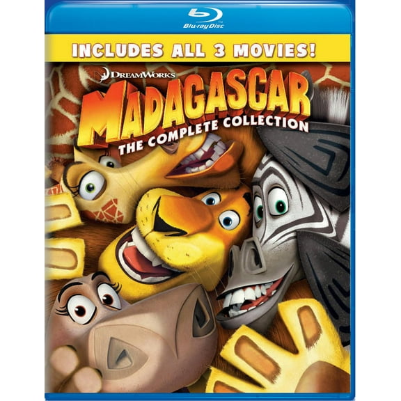 Madagascar: The Complete Collection (Blu-ray Set) [Blu-ray]