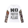 thumbnail image 1 of StylesILove Super Cool Unisex Kid Cotton T-shirt withk Mesh Tattoo Sleeve (130/6, No Photo Please), 1 of 2