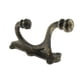thumbnail image 5 of Colgador de ropa doble industrial clásico de hierro Bronce Gloria Gancho del organizador de almacenamiento, 5 of 7