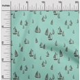 thumbnail image 1 of oneOone Viscose Jersey Gossamer Fabric Yacht Nautical Sewing Material Print Fabric By The Yard 60 Inch Wide, 1 of 5