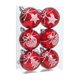 thumbnail image 1 of Ganfancp 6Pcs Bolas de Navidad 6Cm Bolas de Gelatina Corazones En Forma de Estrella Bolas Pintadas Árbol de Navidad Colgantes Set de Bolas En Caja Decoraciones Navideñas Ofertas Del Día Sólo En Línea, 1 of 6