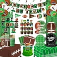 thumbnail image 2 of American Football Themed Disposable Party Tableware Complete Set Eco Friendly, 2 of 6
