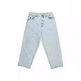 thumbnail image 4 of Y2K Polar Big Boy Jeans Hip Hop patrón de dibujos animados sueltos Harajuku pantalones anchos de cintura alta, 4 of 5