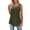 Army Green, variant on Beach Vacation Clothes for Women Cleavage Tops for Women Chambray Top Cropped Thick Strap Top Cute Women's Crop Memory Girl Cycling Tops Designer Color Crop Teen Girls Chambray M