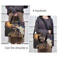 thumbnail image 6 of FORMRS 16" Laptop Bag Carrying Sleeve Case with Handle Travel Shoulder Briefcase, Colorful Skeleton with Cloud, 6 of 8