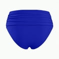 thumbnail image 6 of Kedxroy Women's High Waisted Swimsuit Bottom Tummy Control Ruched Bikini Bottoms Side Tie Bathing Suit Swim Bottom(Blue,M), 6 of 6