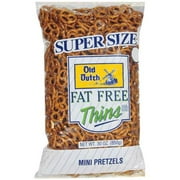 Old Dutch Fat Free Mini Pretzel Thins 30 oz