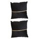 thumbnail image 1 of Yuarrent 2 unids/set funda de cojín de sofá duradera y para una comodidad duradera poliéster resistente a las arrugas Decoración del hogar negro, 1 of 6
