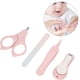 thumbnail image 1 of Cortaúñas para bebés tijeras seguras para cortar uñas para bebés kit de cuidado de uñas portátil para manicura para recién nacidos bebés y niños pequeños ANGGREK Otros, 1 of 8