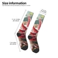 thumbnail image 2 of Honeii Colorful Axolotl Underwater Print Long Socks,Novelty Design Socks Gift for Men and Women,Crew Socks,Calf Socks, 2 of 6