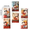 thumbnail image 3 of Paquete de 6 sobres rojos de Año Nuevo Chino para niños | Diseño del Año de la Serpiente con bolsillos para el dinero de la suerte | Lindos sobres Hongbao para niños para regalar y bendecir en el, 3 of 6