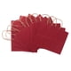 thumbnail image 2 of 10pcs Bolsas de Papel Kraft de Regalos con Manija Decoración de de Bautizo de Bebé de Cumpleaños Rojo oscuro, 2 of 9