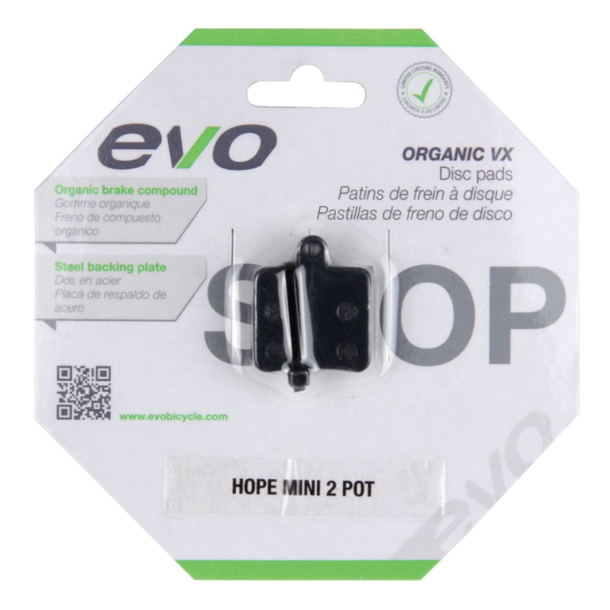 EVO Hope Mini 2 Organic VX Disc Brake Pads