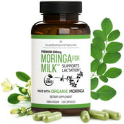 Organic Moringa for Milk™ Lactation Supplement - 120 Capsules