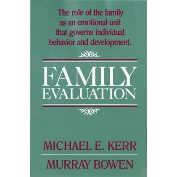 Pre-Owned Family Evaluation (Hardcover) 0393700569 9780393700565