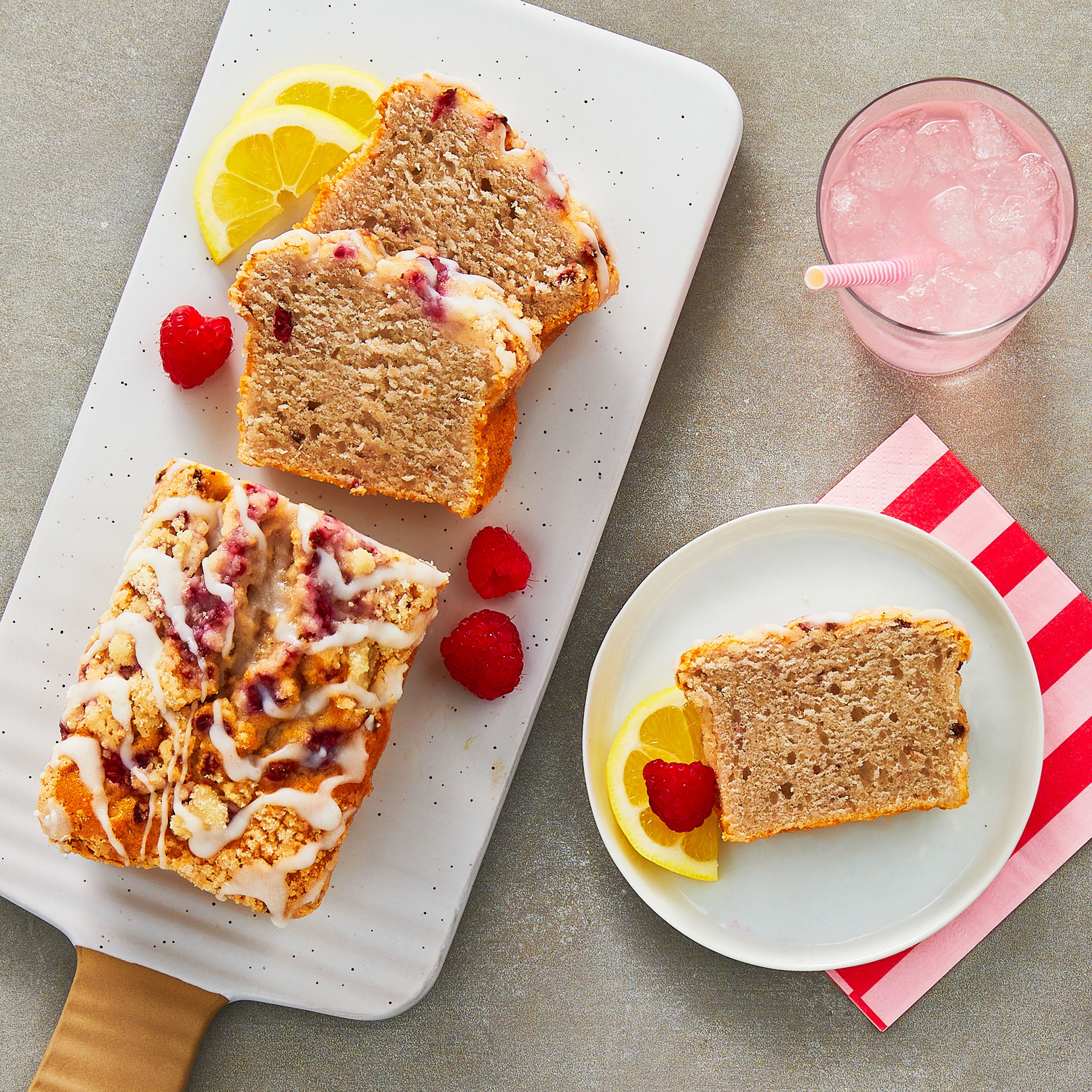 Marketside Raspberry Lemon Streusel Loaf Cake, 16 oz (Shelf Stable)