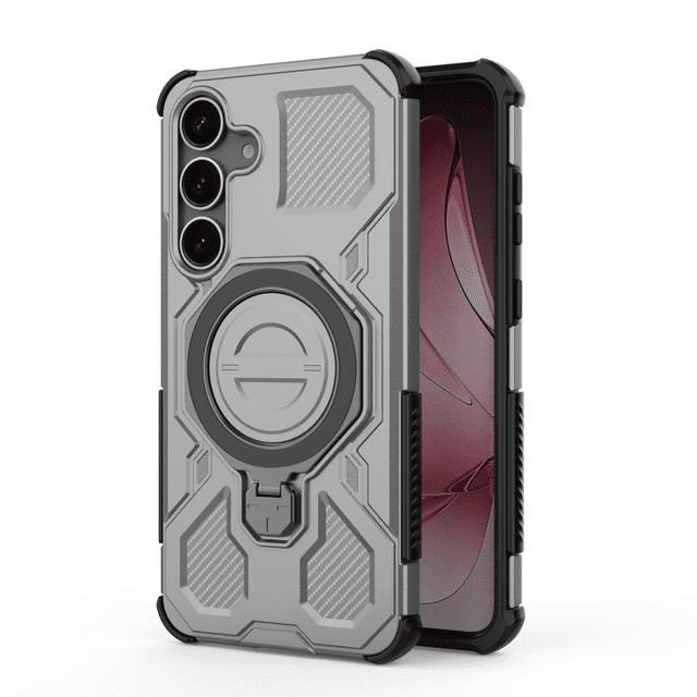 Funda GANGXUN para Samsung Galaxy S25 Plus , magnética, ligera, soporte 360°, antigolpes