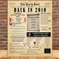 thumbnail image 3 of 20th Birthday Party Decor Poster 14 Years Ago Back In 2010, 3 of 5