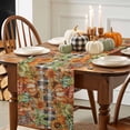 thumbnail image 3 of Fall Thanksgiving Table Runner, Autumn Thanksgiving Kitchen Dining Table Decoration for Home Party Decor 13x108 Inches, 3 of 9