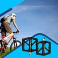 thumbnail image 4 of Eigraketly ZTTO 1 par de pedales planos de nailon para bicicleta, 24 picos intercambiables, pedales de bicicleta de montaña antideslizantes, Ciclismo Negro, 4 of 6